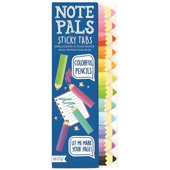 Αυτοκόλλητοι Σελιδοδείκτες Ooly 50x5 mm Colourful Pencils (180 Φύλλων - 1 Τεμάχιο) image 1