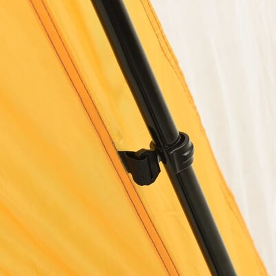 Vidaxl Σκίαστρο Πισίνας Κίτρινο 500 X 433 X 250 Εκ. Υφασμάτινο image 5