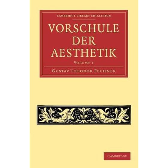 Vorschule der Aesthetik image 0