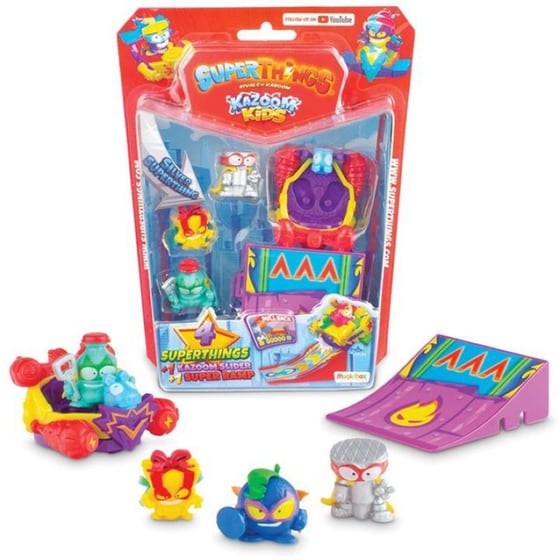 AS Company Φιγούρες Superthings Kazoom Kids - 4 Φιγούρες με Αξεσουάρ (Διάφορα Σχέδια) image 6