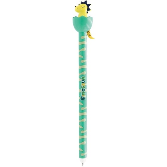Στυλό Gel GIM Erasable Happy Life Κίτρινος Δεινόσαυρος image 0