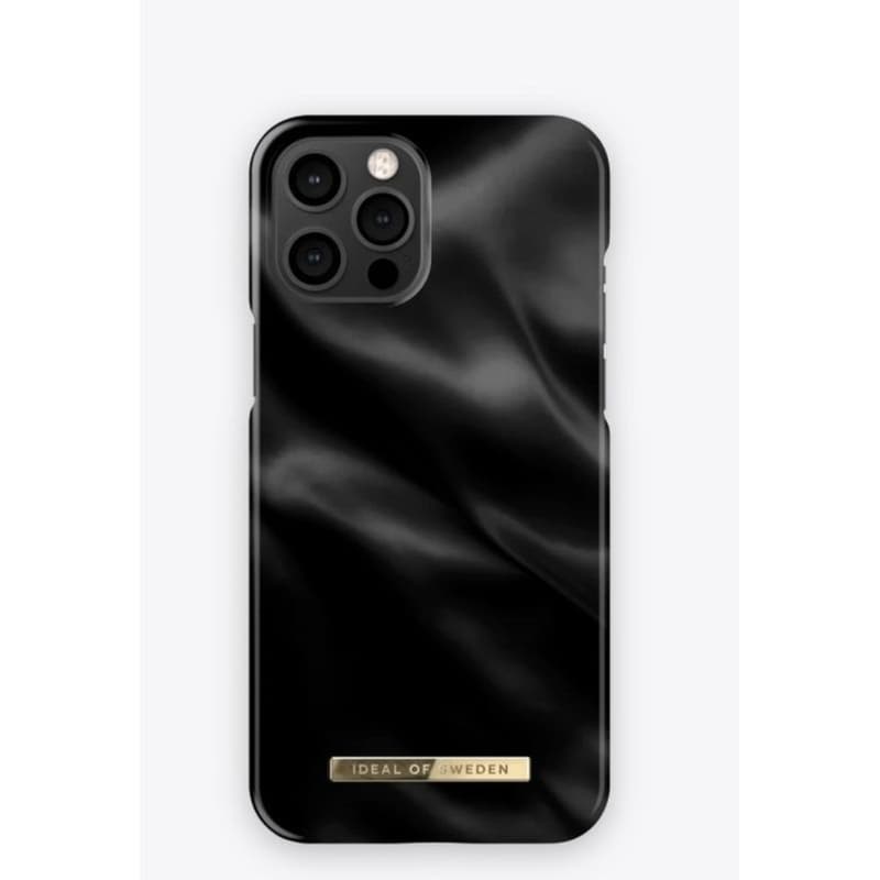 IDEAL OF SWEDEN Θήκη Apple iPhone 12/12 Pro - IDEAL OF SWEDEN Fashion Case - Black Satin