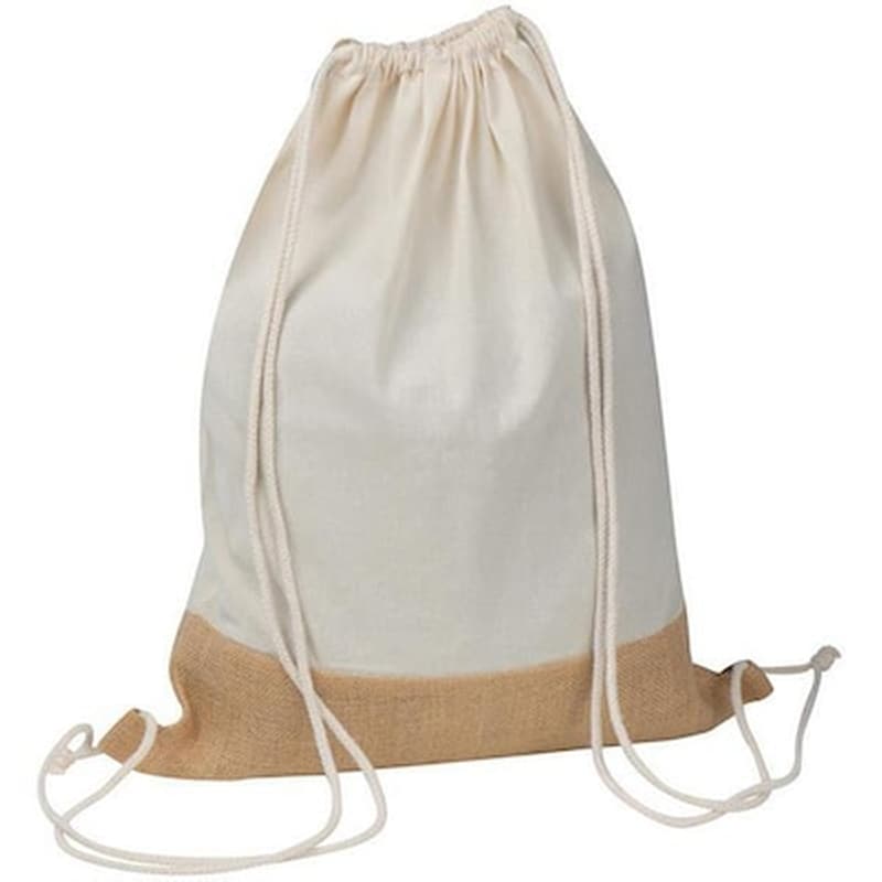 Τσάντα Βαμβακερή Πλάτης Με Βάση Από Λινάτσα Υ51.5x40εκ. MRK1153444