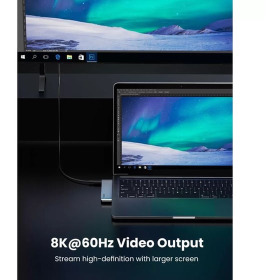 Ugreen CM251 USB Hub Adapter 6 σε 1 συμβατό με USB-C για Macbook Air / Pro image 3
