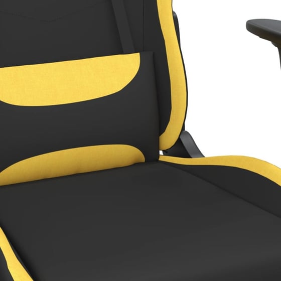 Καρέκλα Gaming VIDAXL 3143746 με Υποπόδιο - Μαύρο image 6