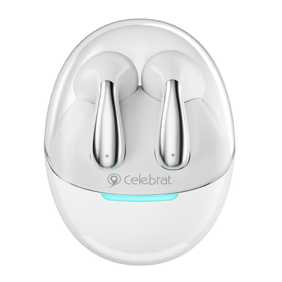 Ακουστικά Bluetooth Celebrat W51 - Λευκά image 2