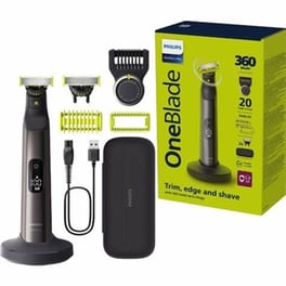 Ξυριστική Μηχανή Philips Oneblade Pro 360 QP6652/61 Ασημί