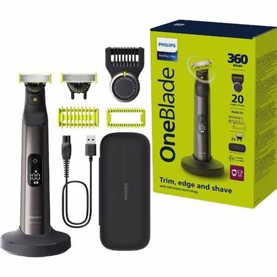 Ξυριστική Μηχανή Philips Oneblade Pro 360 QP6652/61 Ασημί image 0