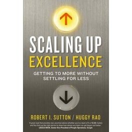 Scaling up Excellence