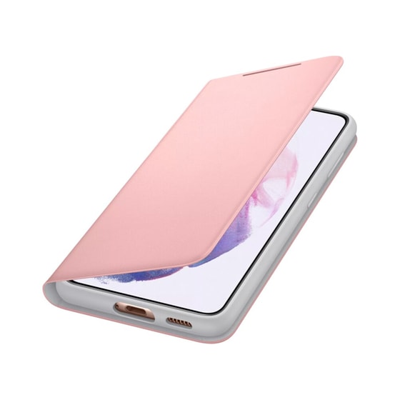 Θήκη Samsung Galaxy S21 - Samsung Smart Led View Cover - Ροζ image 3
