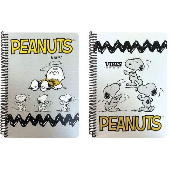 Τετράδιο Σπιράλ 2Θ. 70Φ. Peanuts Vibes (1 Τεμάχιο) - Τυχαία Επιλογή image 0
