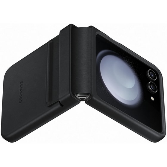 Θήκη Samsung  Galaxy Z Flip5 - Samsung Flap Eco-Leather Case - Black image 4