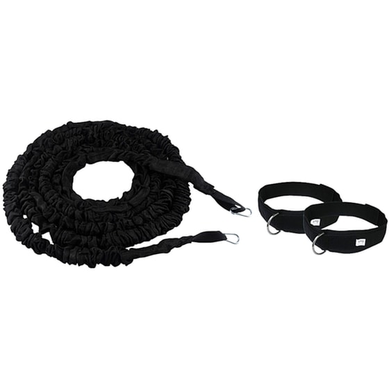 Λάστιχο Αντίστασης InSportline INS-7343 Εκπαίδευσης 600x1.3 cm Μέτριο - Μαύρο image 0