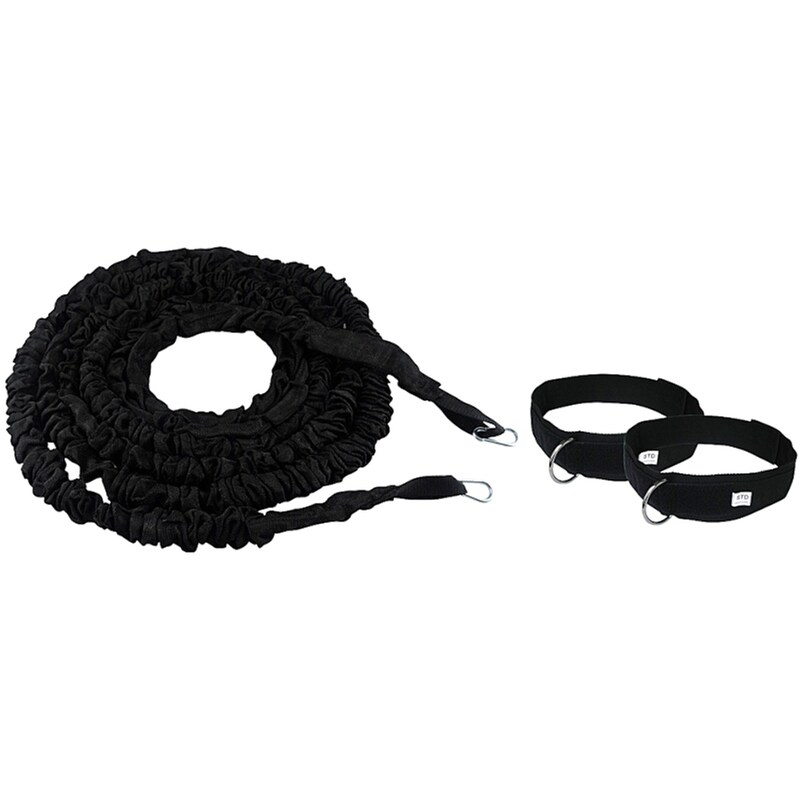 Λάστιχο Αντίστασης InSportline INS-7343 Εκπαίδευσης 600x1.3 cm Μέτριο - Μαύρο INSPORTLINE