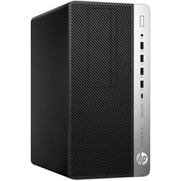 Refurbished Desktop HP 600 G3 MT (Core i3-7100/8GB/250GB SSD + 500GB HDD/HD Graphics 530/Win10Home) | Grade A+