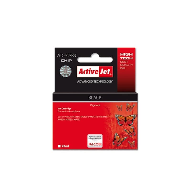 CTR ΣΥΜΒΑΤΟ CANON PGI-525BK BLK 20ml