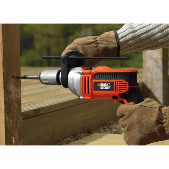 Δράπανο Κρουστικό Black & Decker KR806K-QS 850W - Πορτοκαλί image 6