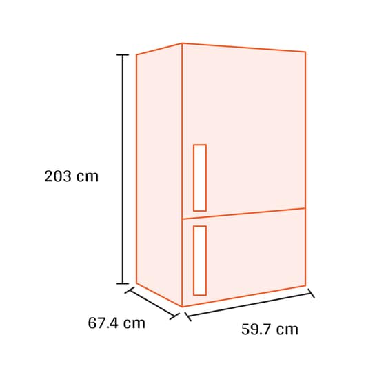 LG GBBS322CPY Total No Frost 375 Lt Ασημί Ψυγειοκαταψύκτης image 2