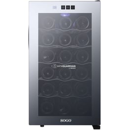 SOGO NEV-SS-21910 για 18 Μπουκάλια Inox Συντηρητής Κρασιών