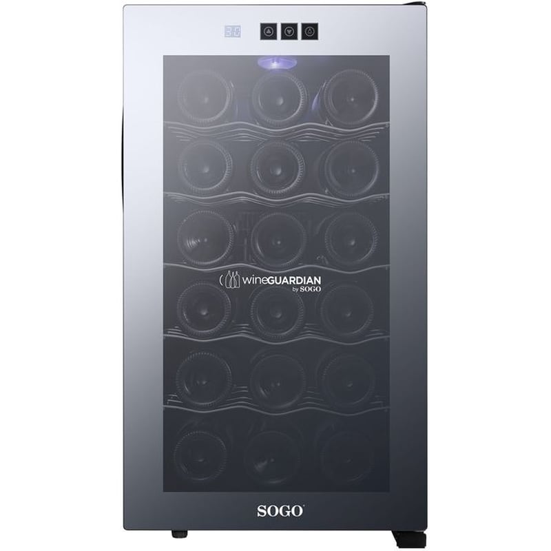 SOGO SOGO NEV-SS-21910 για 18 Μπουκάλια Inox Συντηρητής Κρασιών