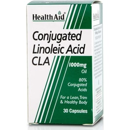 Λιπαρά Οξέα Health Aid Conjugated Linoleic Acid CLA 1000mg - 30 κάψουλες