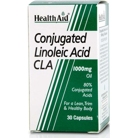 Λιπαρά Οξέα Health Aid Conjugated Linoleic Acid CLA 1000mg - 30 κάψουλες image 0
