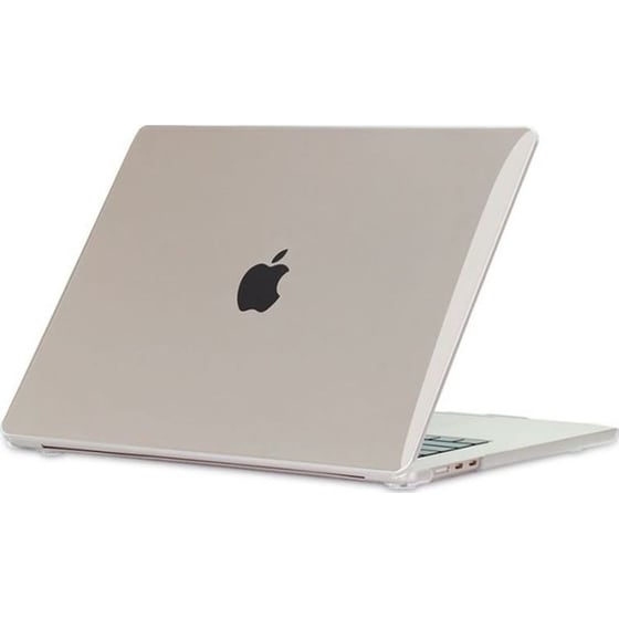 Ανθεκτική Σκληρή Θήκη Apple MacBook Air 15" M3 2024 / M2 2023 - Tech-Protect Smartshell - Διάφανη image 0