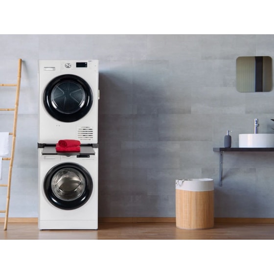 ROLLER 00718 με Συρτάρι Μαύρο Βάση Σύνδεσης Πλυντηρίου - Στεγνωτηρίου image 7