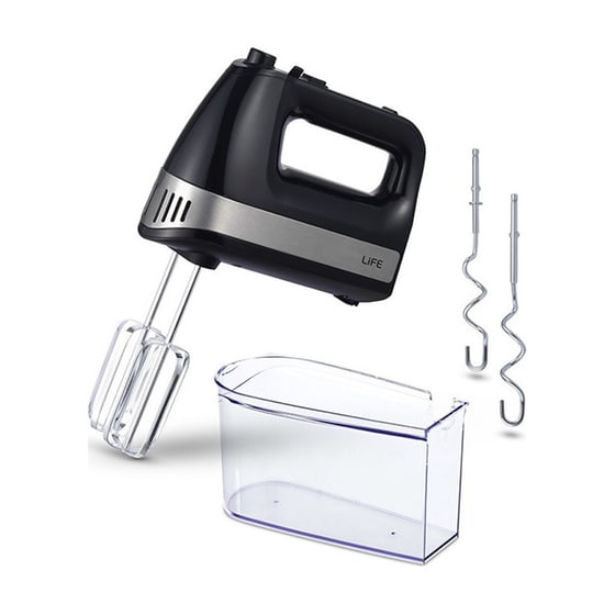 LIFE POWERMIX 221-0237 500W Μαύρο Μίξερ Χειρός image 2
