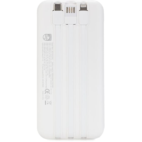 Powerbank Philips DLP1922 10.000mAh - Λευκό image 4