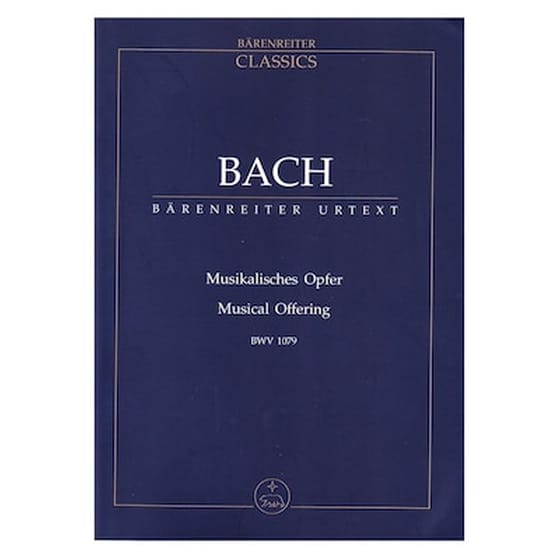 Βιβλίο Για Σύνολα Barenreiter Bach - Musical Offering Bwv1079 [pocket Score] image 0