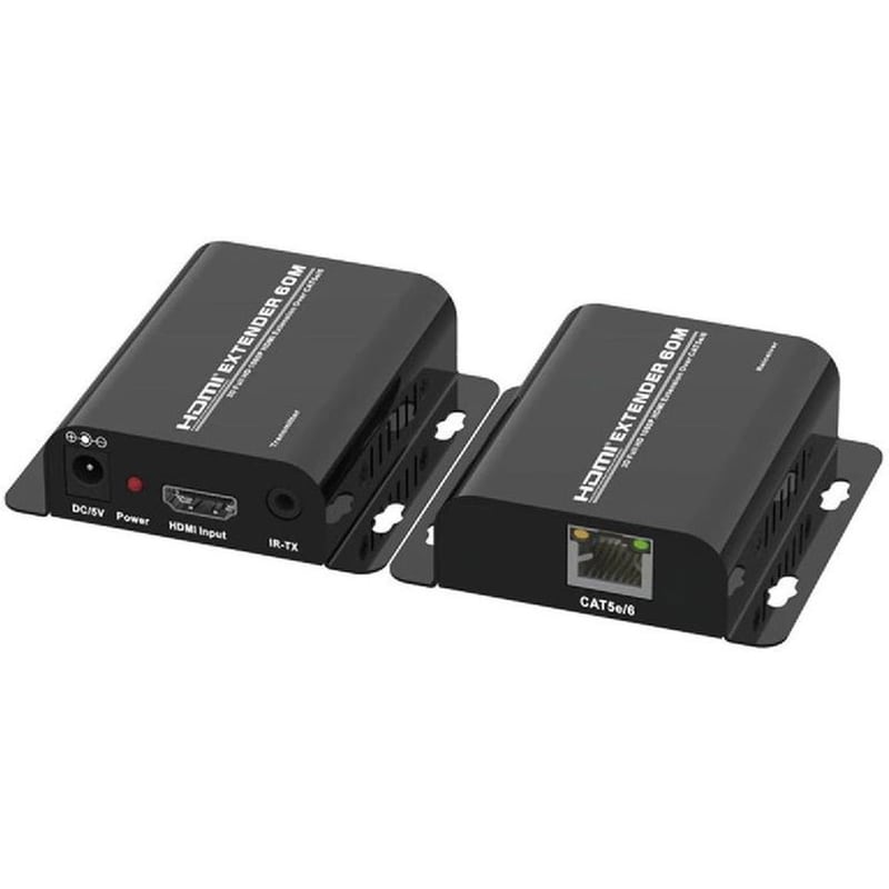 Powertech HDMI Video Extender Cab-h148 Cat5e/6 FHD 60m