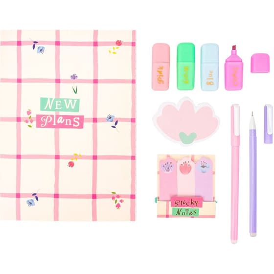 Σημειωματάριο Posh+Pop με Stationery Set image 1