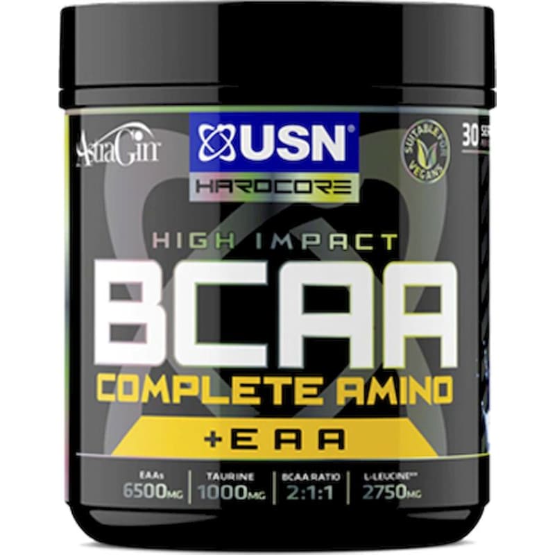 USN USN BCAA Complete Amino + EAA Σκόνη Blue Raspberry - 400gr