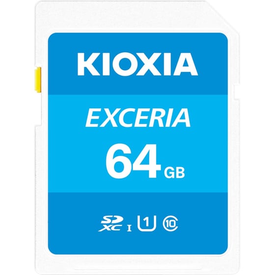 Kioxia Exceria SDXC 64GB Class 10 U1 UHS-I image 0