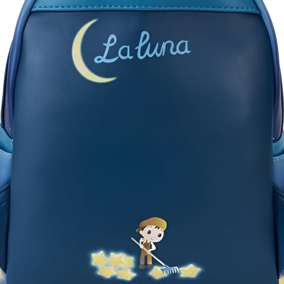 Σακίδιο Πλάτης Loungefly Pixar La Luna Glow In The Dark - Μπλε/Κίτρινο image 3