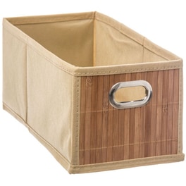 Κουτί Αποθήκευσης F-V 155969a Bamboo 31x15cm - Μπεζ
