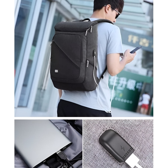 Τσάντα Laptop Mark Ryden MR6545 15.6" Αδιάβροχη - Μαύρο image 5