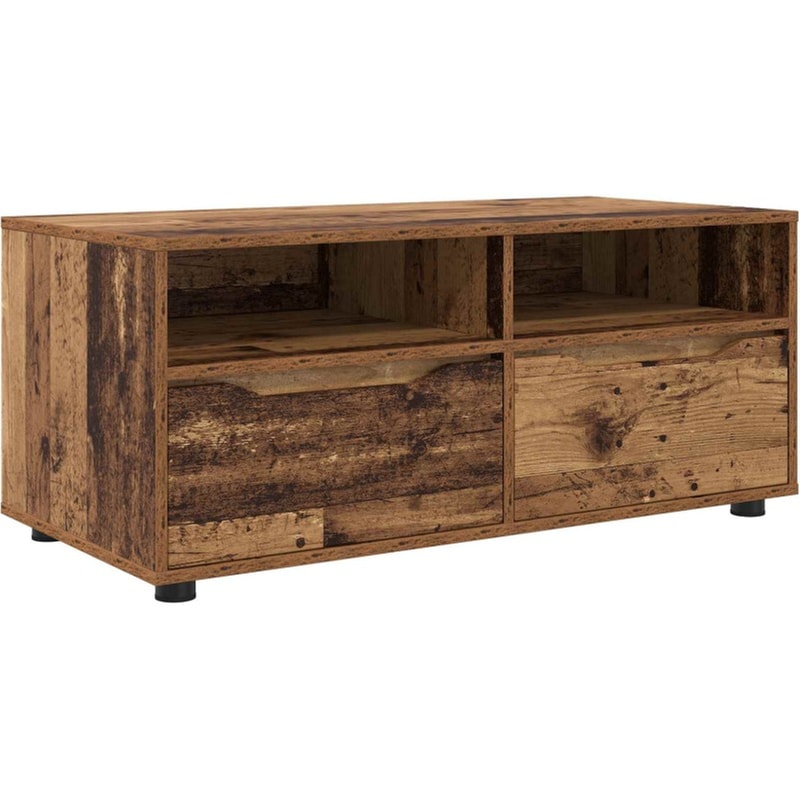 Έπιπλο Τηλεόρασης VidaXL 100 x 48 x 43 cm - Παλαιωμένο Ξύλο