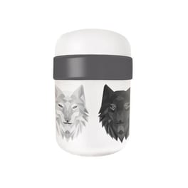 Φαγητοδοχείο Chic Mic Pot Wolf 700ml - Λευκό