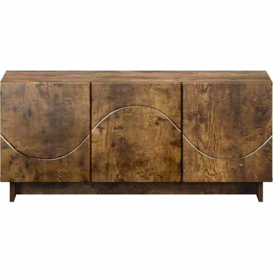 Βάση Τηλεόρασης VidaXL 90x34.5x40 cm - Καπνισμένο Ξύλο Δρυός image 3