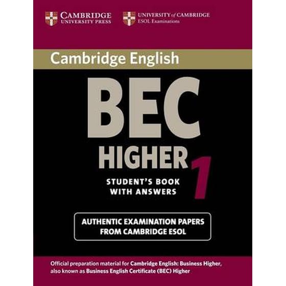 Cambridge BEC Higher 1 Cambridge BEC Higher 1- Practice Tests from the University of Cambridge Local Examinations Syndicate image 0