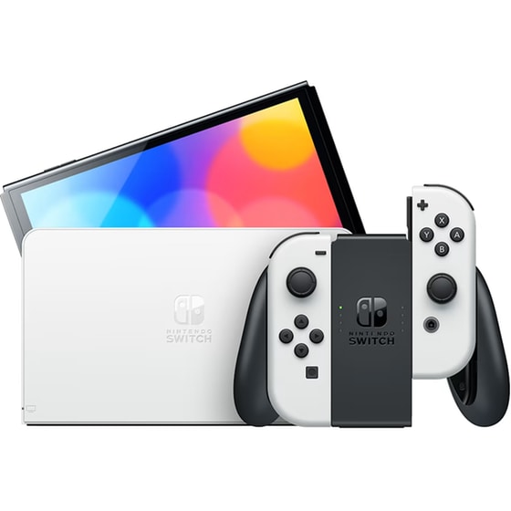 Nintendo Switch OLED Model White Mario Kart 8 Deluxe Bundle image 2
