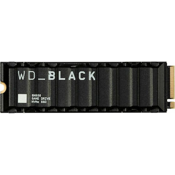 HD WD SSD SN850 NVME HS 500GB PS5 - Black image 0