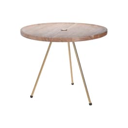 Τραπεζάκι Σαλονιού Aria Trade από Ξύλο 55x44cm - Καφέ