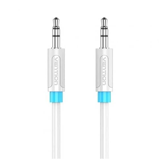 Καλώδιο Ήχου Vention VAS-A65-W080 3.5mm male σε 3.5mm male 0.8m - Λευκό image 0