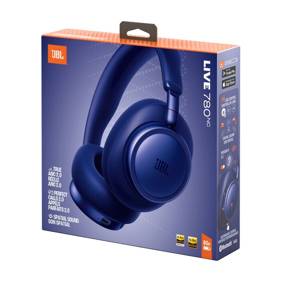 JBL Live 780NC Ασύρματα Ακουστικά Κεφαλής - Blue image 8