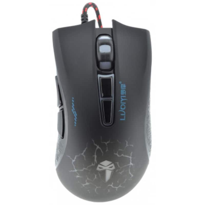 KEYWIN Keywin Mechanical Mouse Luom G30 Gaming Ενσύρματο Ποντίκι Μαύρο