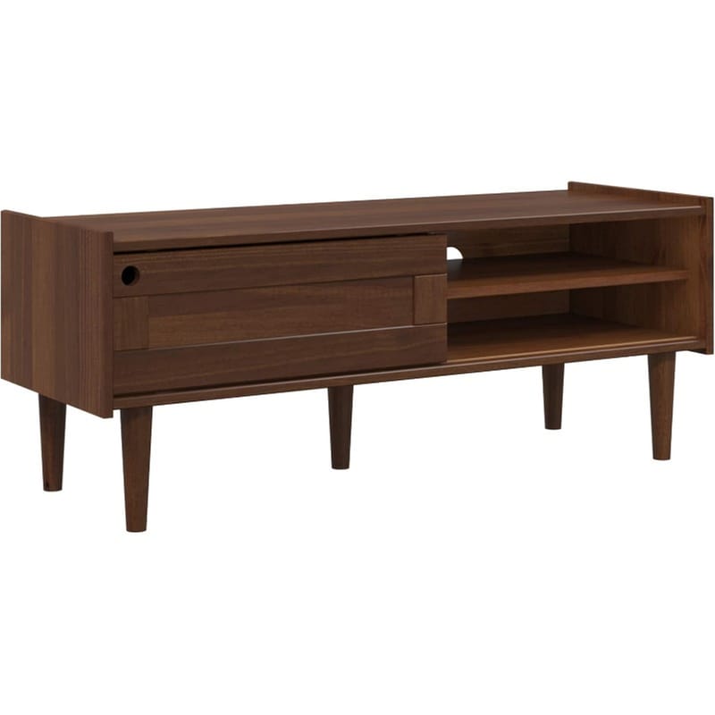 Έπιπλο Τηλεόρασης VidaXL Bilbao 114x40x45 cm - Σκούρο Καραμελί