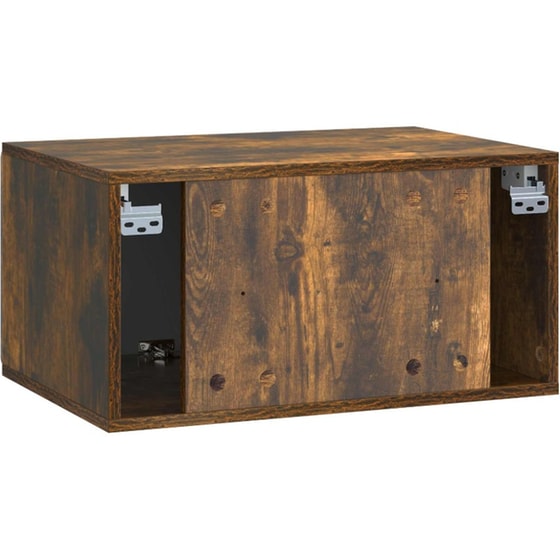 Επιτοίχιο Έπιπλο Τηλεόρασης VidaXL 59.5x41x30 cm - Καφέ Δρυς image 7